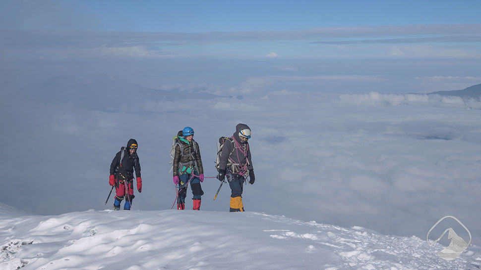 Escalar el volcán Chimborazo Ecuador